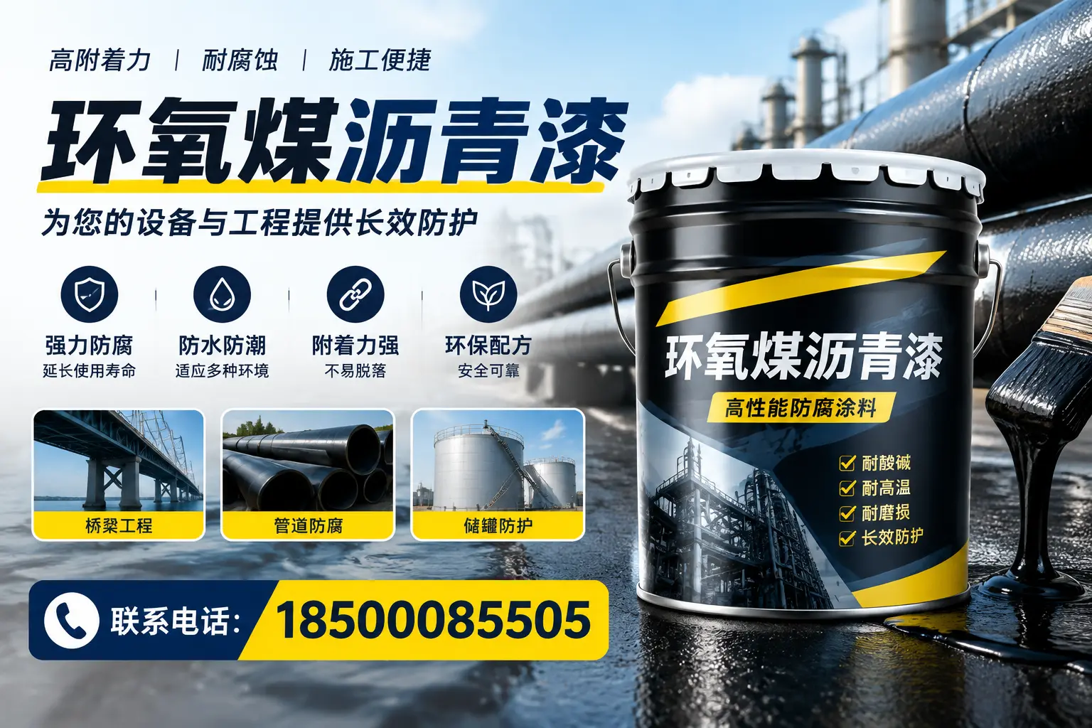 环氧煤沥青漆与其他涂料的对比分析,助力楚雄企业决策