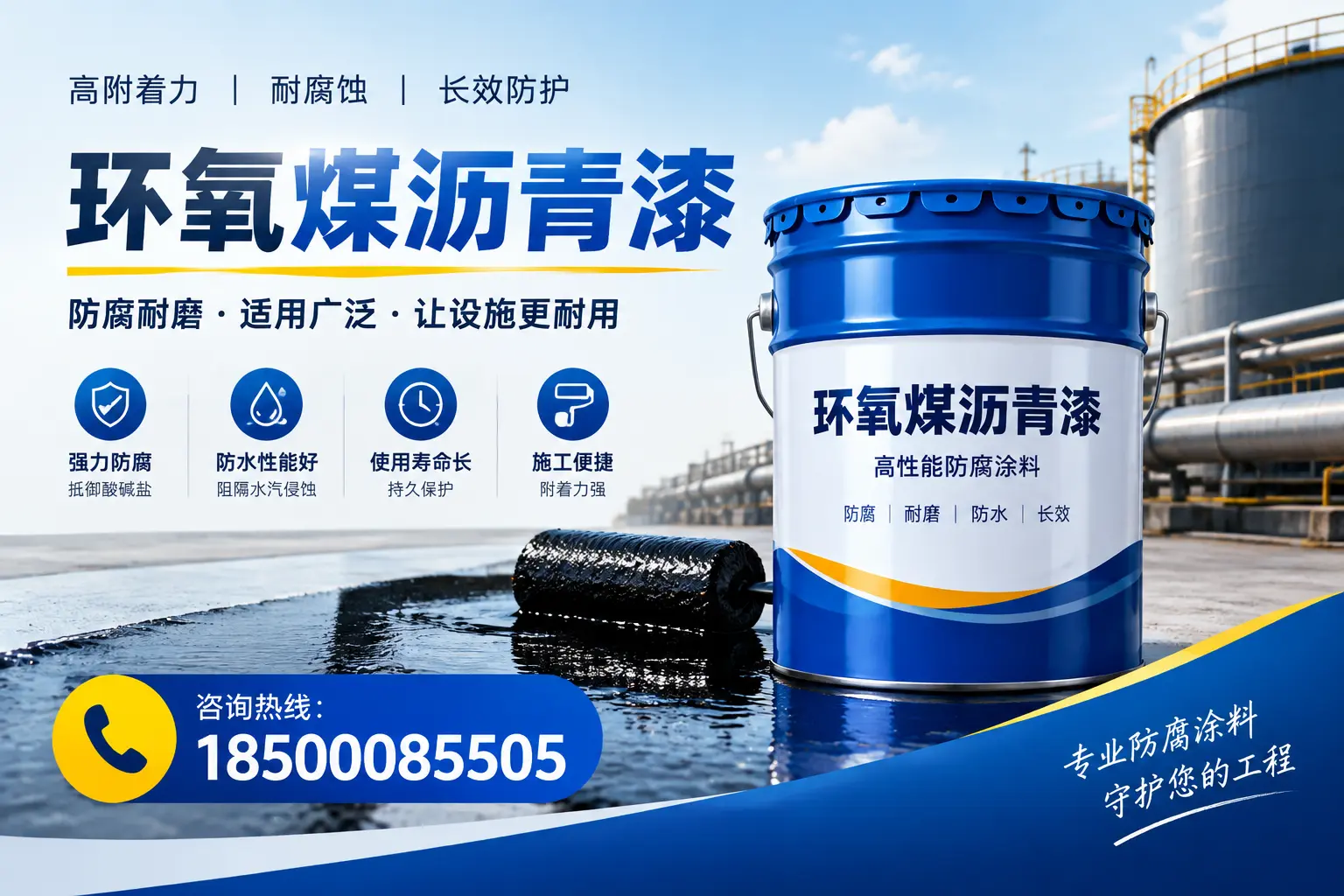 环氧煤沥青漆与其他涂料的对比分析,助力楚雄企业决策